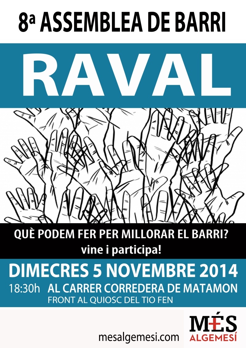 8ª assemblea de barri al Raval